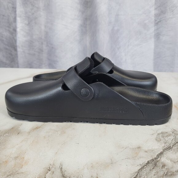 Birkenstock Boston EVA Clog Sandals Black Women's Size 39 - Picture 11 of 15